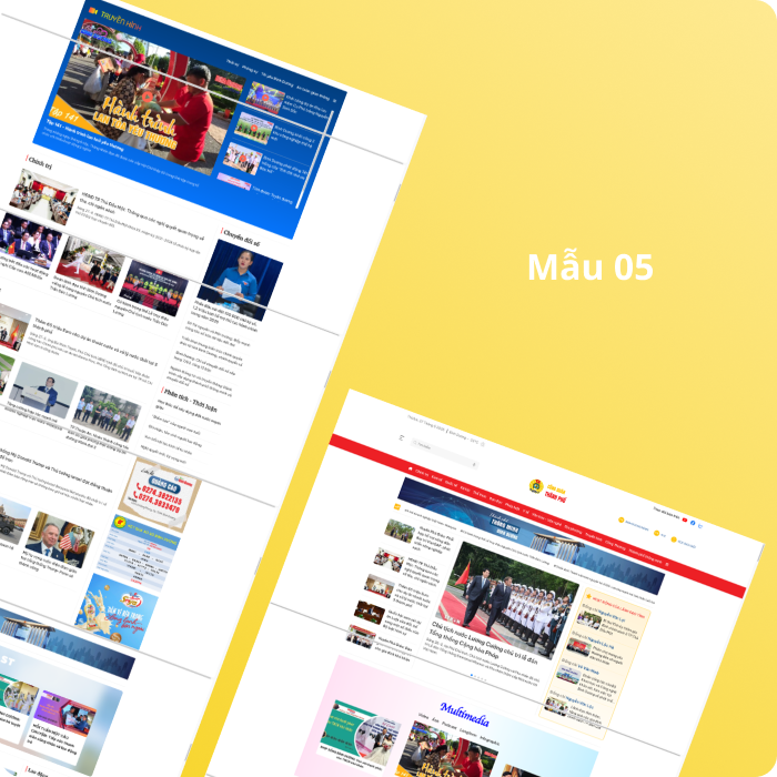 Theme Template Mẫu 05